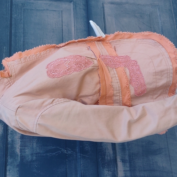 BISOU BISOU by Michele Bohbot Hand Crafted Summer Blazer - Picture 15 of 17